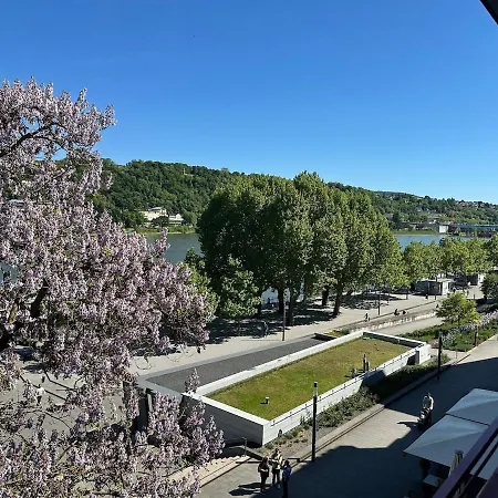 Festungsblick Am Rhein - Panorama Apartament Koblencja