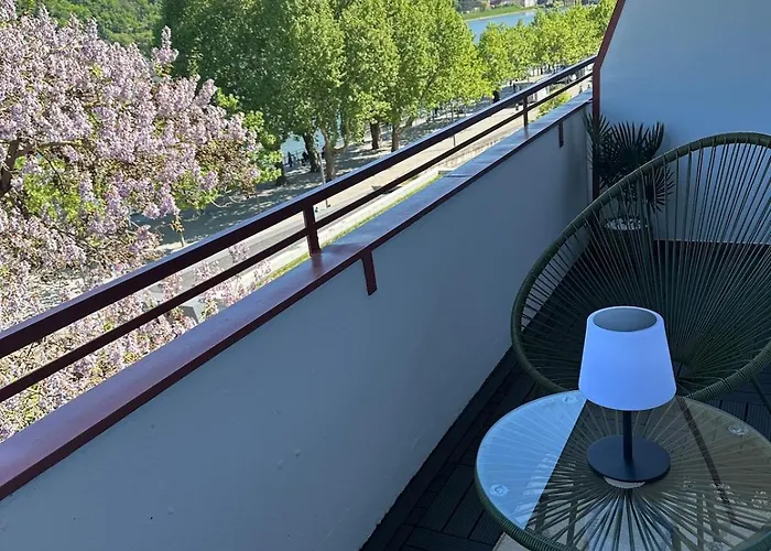 Festungsblick Am Rhein - Panorama Lägenhet *